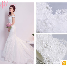 Gorgeous Chic Mermaid Satin Malaysia Wedding Dress